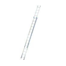 Hailo ProfiStep Duo - Aluminium Extension - 2x15 Rungs - Ladder HLO-7215-001