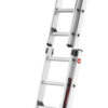 Hailo ProfiStep Combi - Aluminium Combination 3x6 Rungs Ladder HLO-7306-001