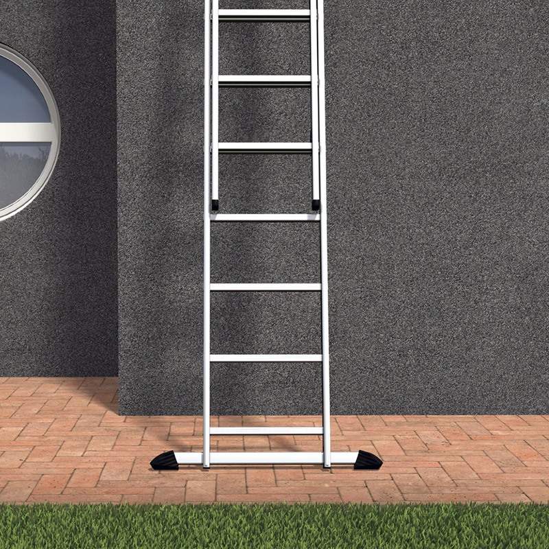 Buy Online Hailo ProfiStep Combi - Aluminium Combination 3x9 Rungs ...