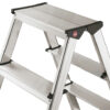 Hailo L90 - Aluminium Safety Household Double Sided 2x5 Steps Ladder HLO-8655-001