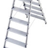 Hailo L90 - Aluminium Safety Household Double Sided 2x7 Steps Ladder HLO-8657-001