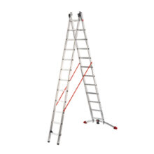 Hailo ProfiLot - Aluminium Multi-Purpose 2x12 Rungs Ladder HLO-9412-501