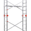 Hailo Aluminium Multifunction  Scaffold + Ladder Combination - 2x12 Rungs HLO-9459-501
