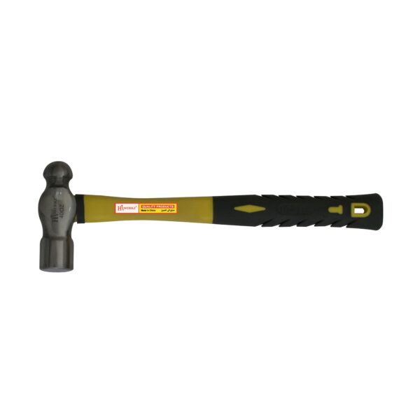 HT Werkz Ball Pein Hammer - Fiberglass Handle - 40 OZ HTW-BPF-040