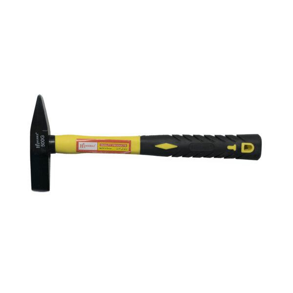 HT Werkz Chipping Hammer  - Fiberglass Handle - 500g HTW-CPF-500