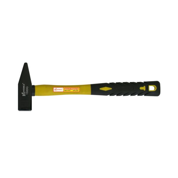 HT Werkz Machinists Hammer - Fibreglass Handle - 1500g HTW-MHF-1500