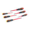 Tactix Screwdriver insulated 6 Piece Set TTX-205601