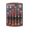 Tactix Screwdriver insulated 6 Piece Set TTX-205601