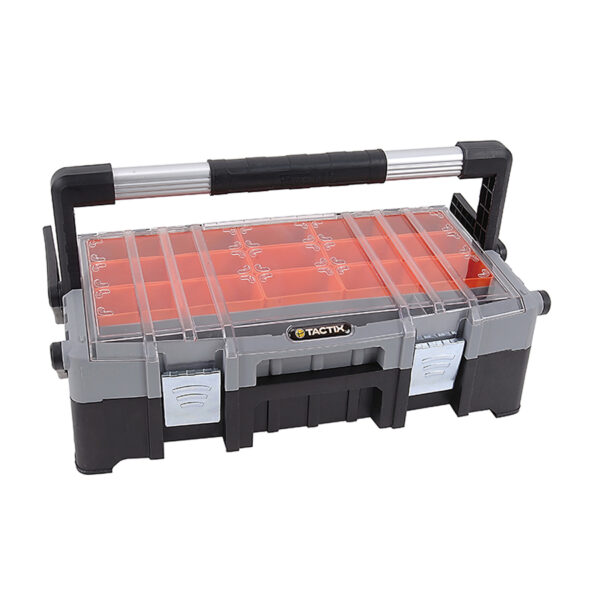 Tactix 580 mm - 22 Inch Plastic Cantilever Tool Box TTX-320300