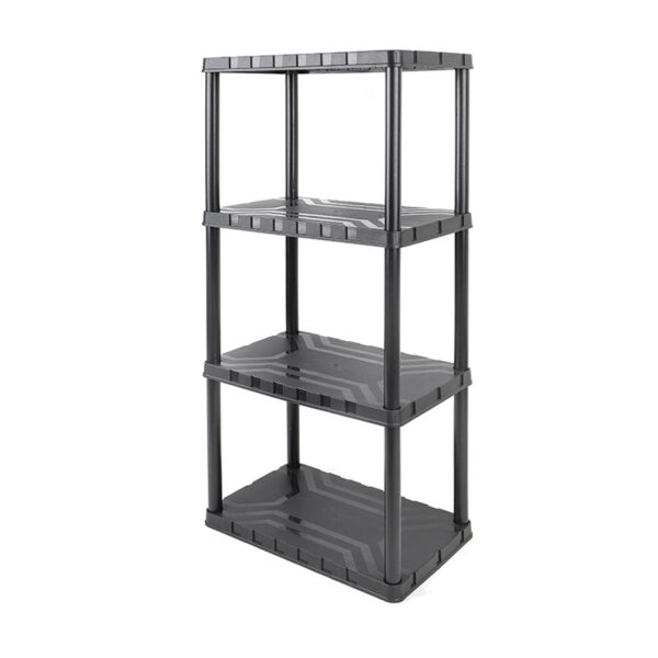 Tactix 4 - Tier Plastic Shelf Unit TTX-320400
