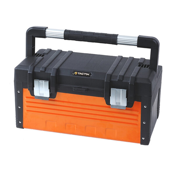 Tactix 20 Inch Plastic And Metal Tool Box TTX-320322