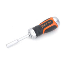 Tactix 7-Inch-1 Stubby Ratchet Screwdriver With Bits TTX-205247