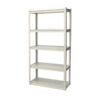 Tactix Premium 5-Shelf Rack  72 x 30.5 x 152 cm White TTX-329001