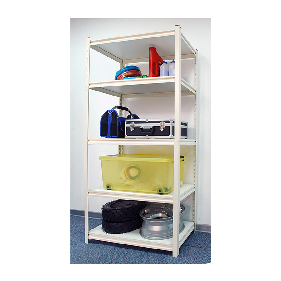 Tactix Premium 5-Shelf Rack  72 x 30.5 x 152 cm White TTX-329001
