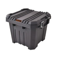 Tactix 30 Litre - Heavy Duty Storage Box - 40.8 W x 38.3 D x 32.5 H cm - Black TTX-320500