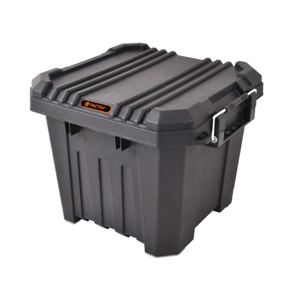 Tactix 30 Litre - Heavy Duty Storage Box - 40.8 W x 38.3 D x 32.5 H cm - Black TTX-320500