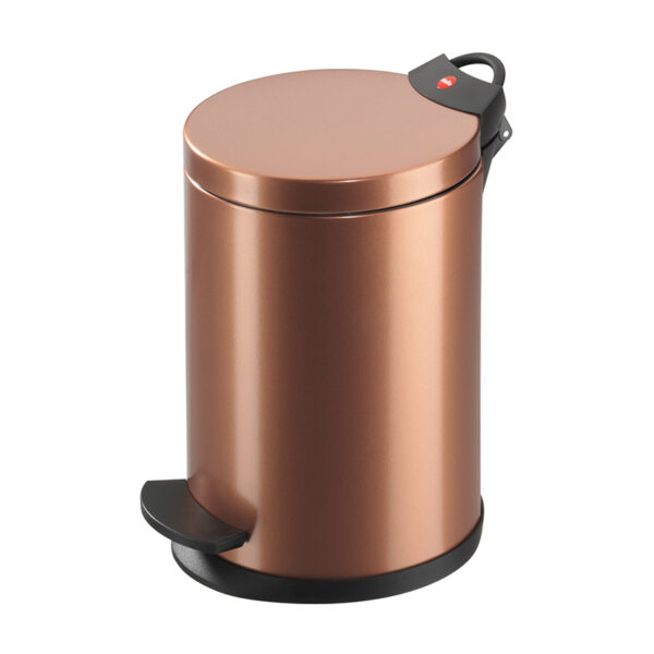 Hailo - Pedal Bin T2 S - 4 Litre - Copper - HLO-0704-800