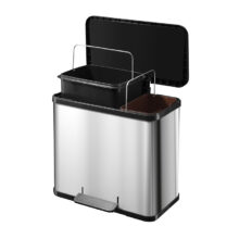 Hailo - Oko Duo Plus L - 17+9 Litre - Stainless Steel - HLO-0630-200