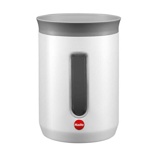 Hailo - Storage Container - 0.8 Litre - Kitchen Line - White Matt - HLO-0833-973