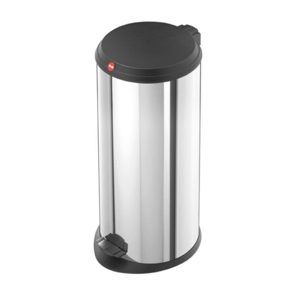 Hailo - Pedal Bin T1 L - 19 Litre - Stainless Steel - HLO-0520-009