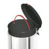 Hailo - Pedal Bin T1 L - 19 Litre - Stainless Steel - HLO-0520-009