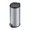 Hailo - Pedal Bin T1 L - 19 Litre - Silver - HLO-0520-029