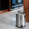 Hailo - Pedal Waste Bin T2 M - 11 Litre - Stainless Steel - HLO-0513-039