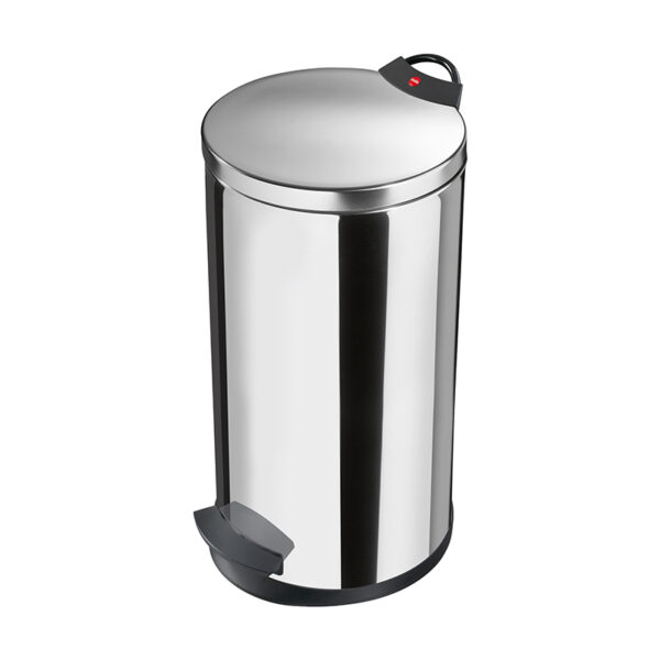 Hailo - Pedal Bin T2 L - 19 Litre - Stainless Steel - HLO-0520-039