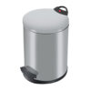 Hailo - Pedal Bin T2 L - 19 Litre - Silver - HLO-0520-119