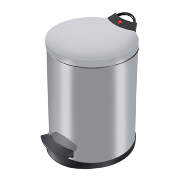 Hailo - Pedal Bin T2 L - 19 Litre - Silver - HLO-0520-119