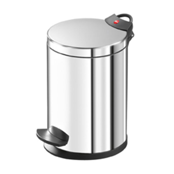 Hailo - Pedal Bin T2 S - 4 Litre - Stainless Steel - HLO-0704-039