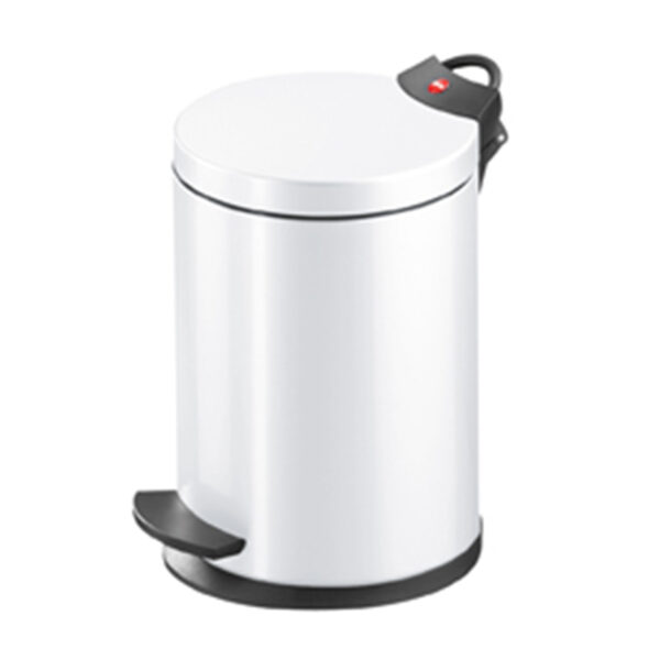 Hailo - Pedal Bin T2 S - 4 Litre - White - HLO-0704-429