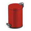 Hailo - Pedal Bin T2 S - 4 Litre - Red - HLO-0704-259