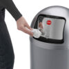 Hailo - KickMaxx L - 28 Litre - Silver - HLO-0835-469