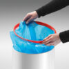 Hailo - Big Bin Touch XL - 46 Litre - Silver - HLO-0845-120