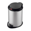 Hailo - Pedal Bin T1 S - 4 Litre - Silver - HLO-0704-330