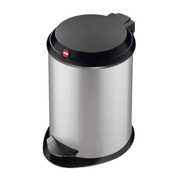 Hailo - Pedal Bin T1 S - 4 Litre - Silver - HLO-0704-330