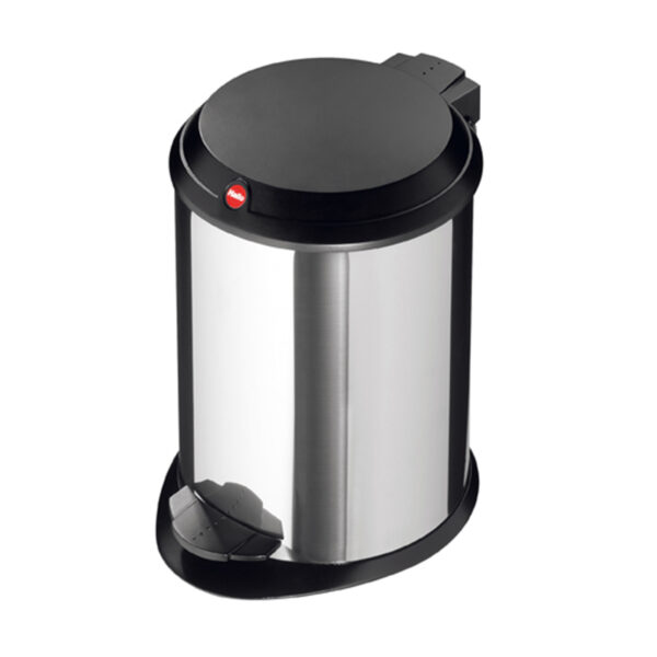 Hailo - Pedal Bin T1 S - 4 Litre - Stainless Steel - HLO-0704-010