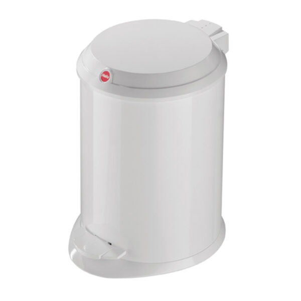 Hailo - Pedal Bin T1 S - 4 Litre - White - HLO-0704-410