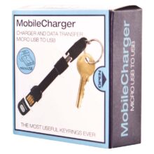 True Utility - Mobilecharger-Usb To Micro Usb -Black