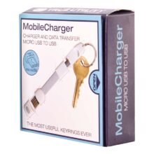 True Utility - Mobilecharger- Usb To Micro Usb -White