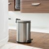 Hailo - Pedal Bin T2 S - 3 Litre - Stainless Steel - HLO-0704-032