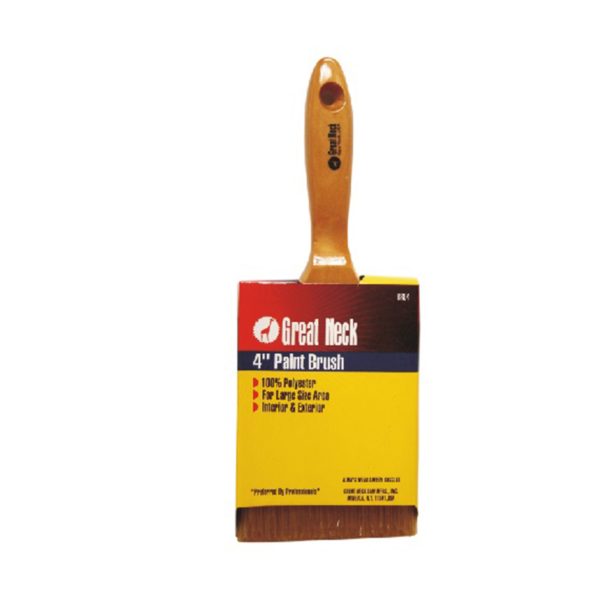 Great Neck Paint Brush - 4 Inch - GNK-BRU4